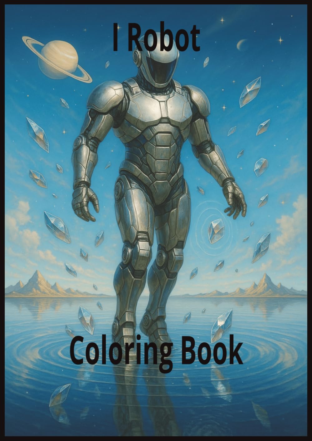 Robots of the Future Coloring Book: Futuristic Robots, AI Machines, and Sci-Fi Worlds to Color for Relaxation and Stress Relief for Adults and Teens