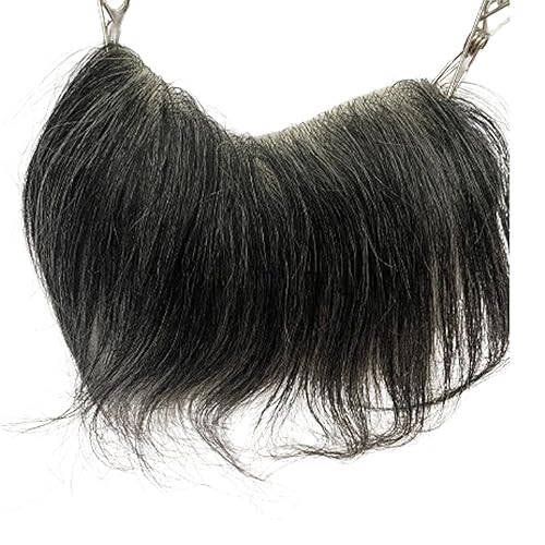 Miniatura 2 de Tupé de cabello humano 100% de piel sintética de cabello humano para hombres, parte frontal para retroceso, sistemas de reemplazo de línea capilar