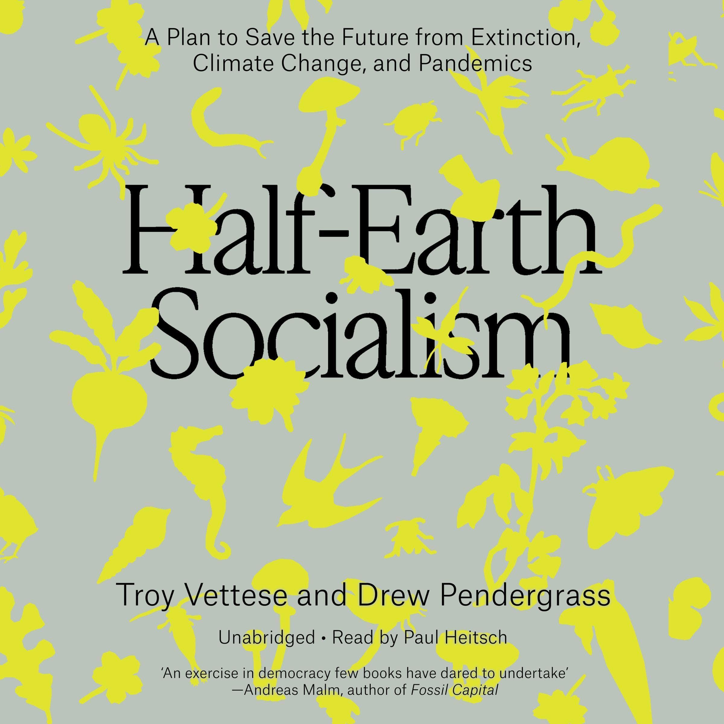 Cover art for Half-Earth Socialism
