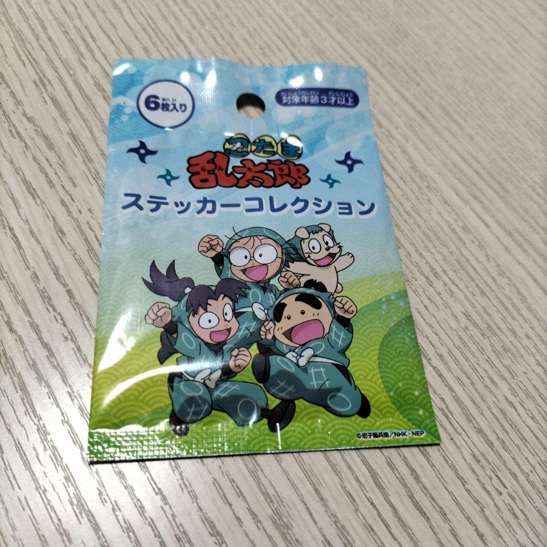 忍たま乱太郎 キャラバッジコレクション　2BOX ステッカー11枚付き 忍たま乱太郎 キャラバッジコレクション 2BOX ステッカー11枚