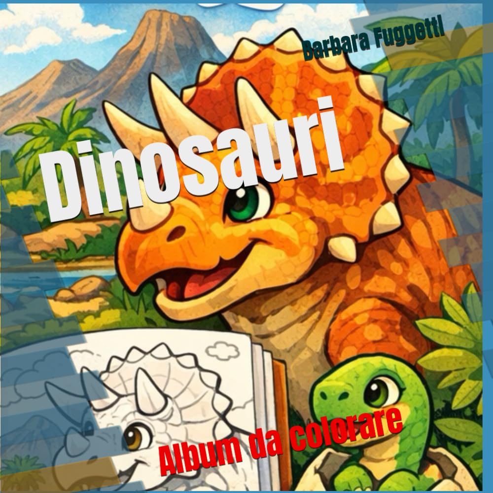 Dinosauri: Album da colorare