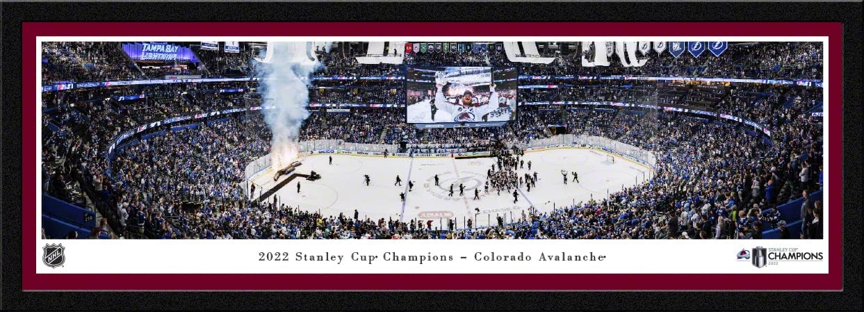 Colorado Avalanche, 2022 Stanley Cup Champions - Unframed 40 x 13.5-inch NHL Poster by Blakeway Panoramas