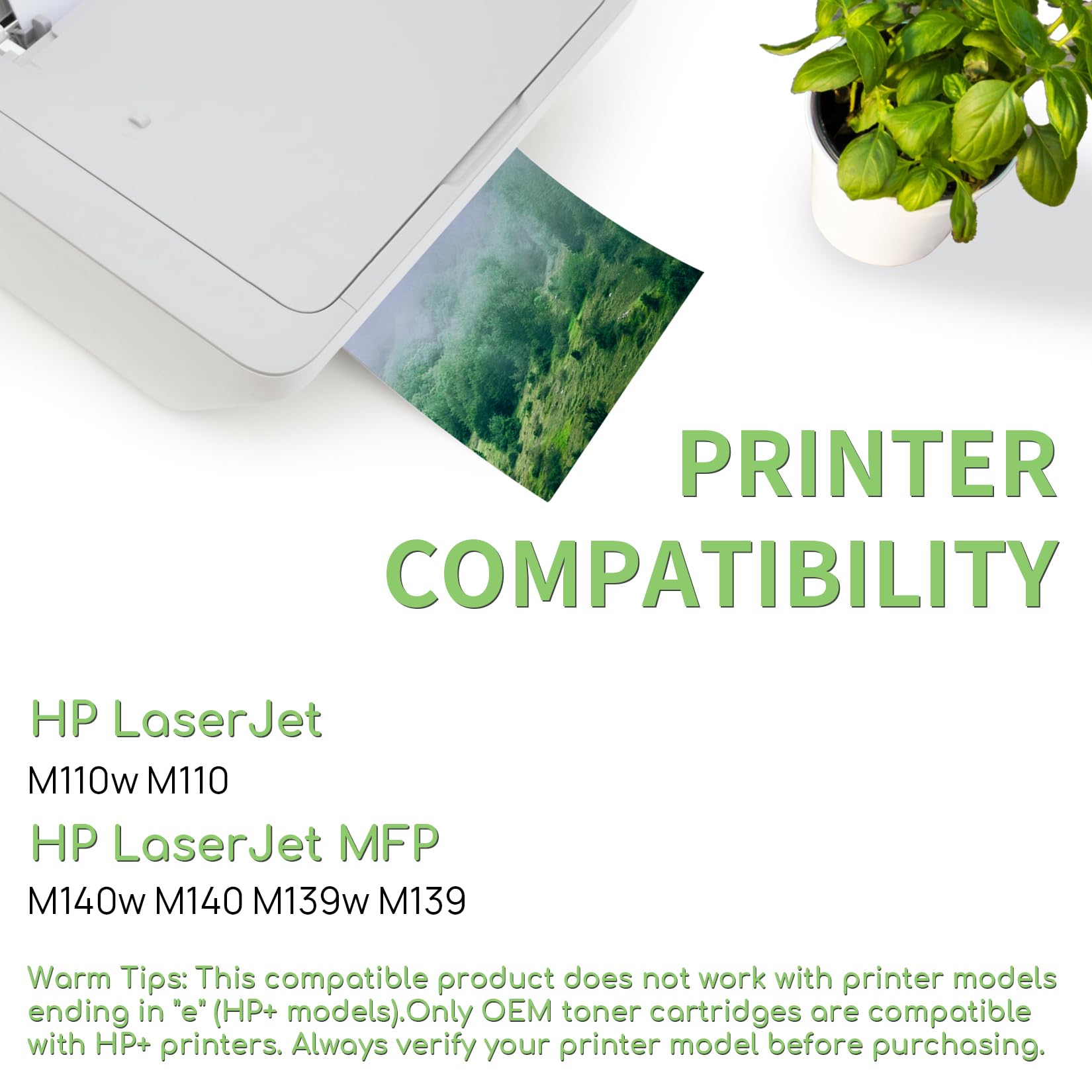 Veson 142A W1420A Mit Chip Tonerkartusche Kompatibel für HP 142A W1420A 142X W1420X für HP LaserJet MFP M140w Toner M110w M110 MFP M140 MFP M139w M139 142X W1420X (2 Schwarz ) – Bild 2