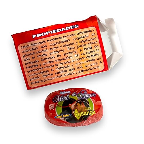 Miniatura 4 de Pusanga and Miel de Amor Bar soap to Attract love, soap with herbs for love and romance, Jabón para atraer el amor