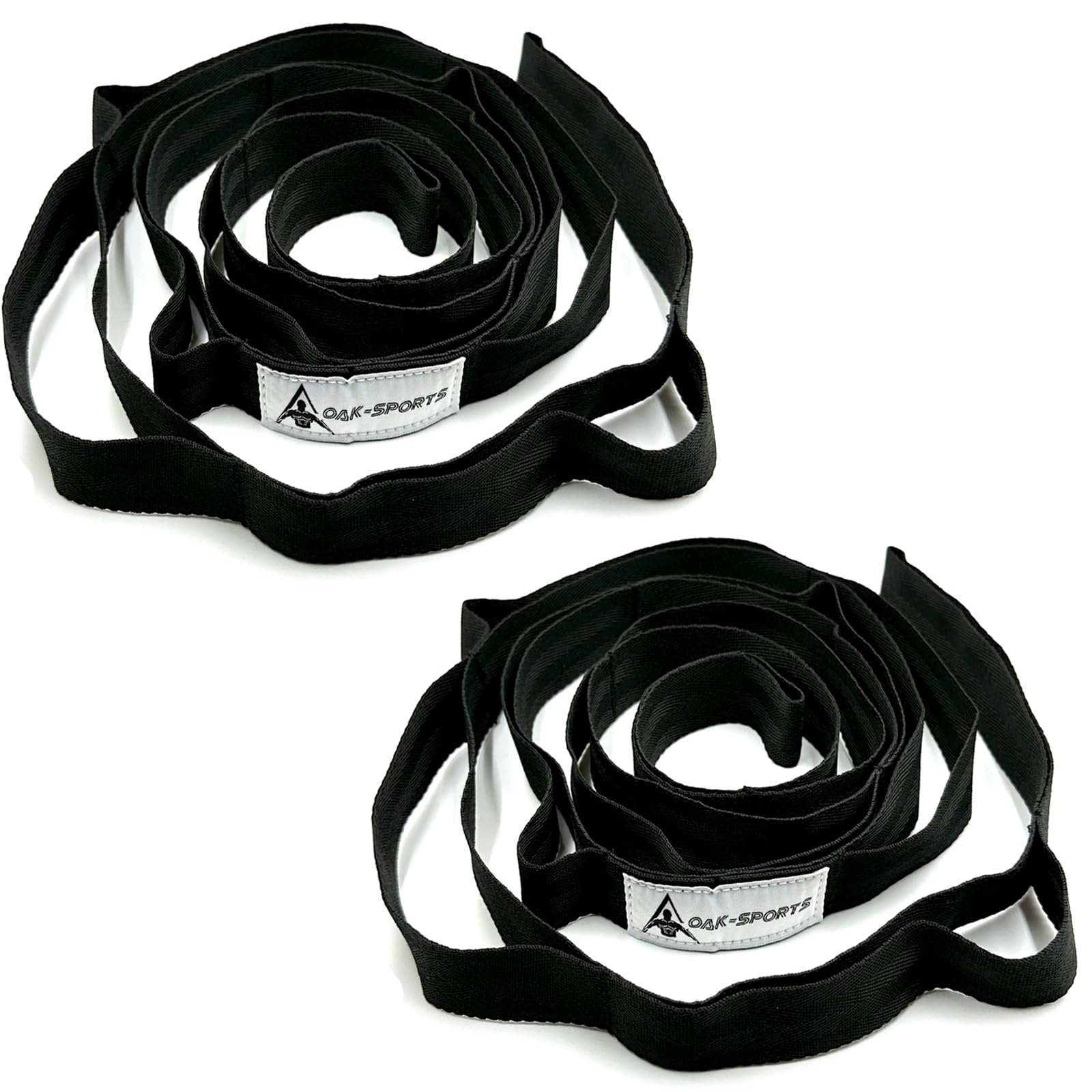Stretching Strap Yoga Strap with Loops for Physical Therapy, Non-Elastic