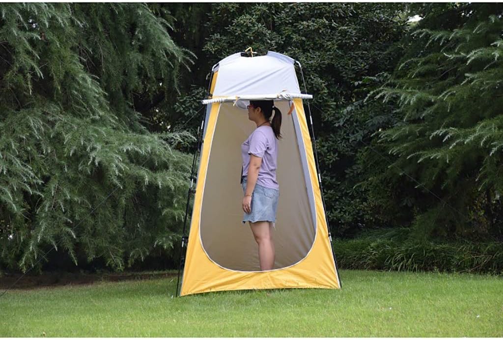 Foldable Portable Privacy Tent for Camping Biking Toilet Shower Fishing Changing Clothes Easy to Install and Storage 120 120 180CM (Color : B)