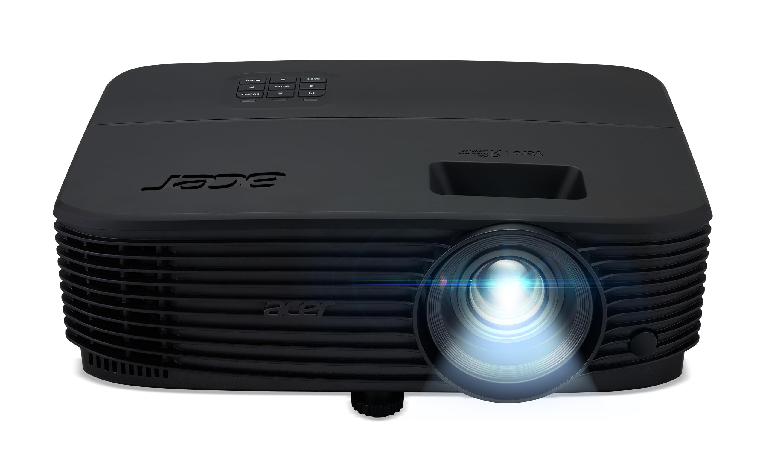 Acer PD2527i (Vero) DLP-LED Beamer (1080p Full HD (1.920 x 1.080 Pixel) 2.700 ANSI Lumen, 2.000.000:1 Kontrast, 3D, Keystone, 1x 10 Watt Lautsprecher, HDMI (HDCP)) schwarz, Business/Education