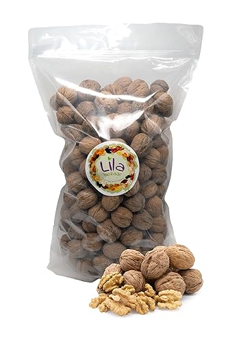 Miniatura 4 de LILA BAZAAR - Nueces en cáscara de 2 libras  Variedad Chandler  Nueces crudas sin cáscara  Frescas y fáciles de agrietar  Excelente sabor  Cultivado