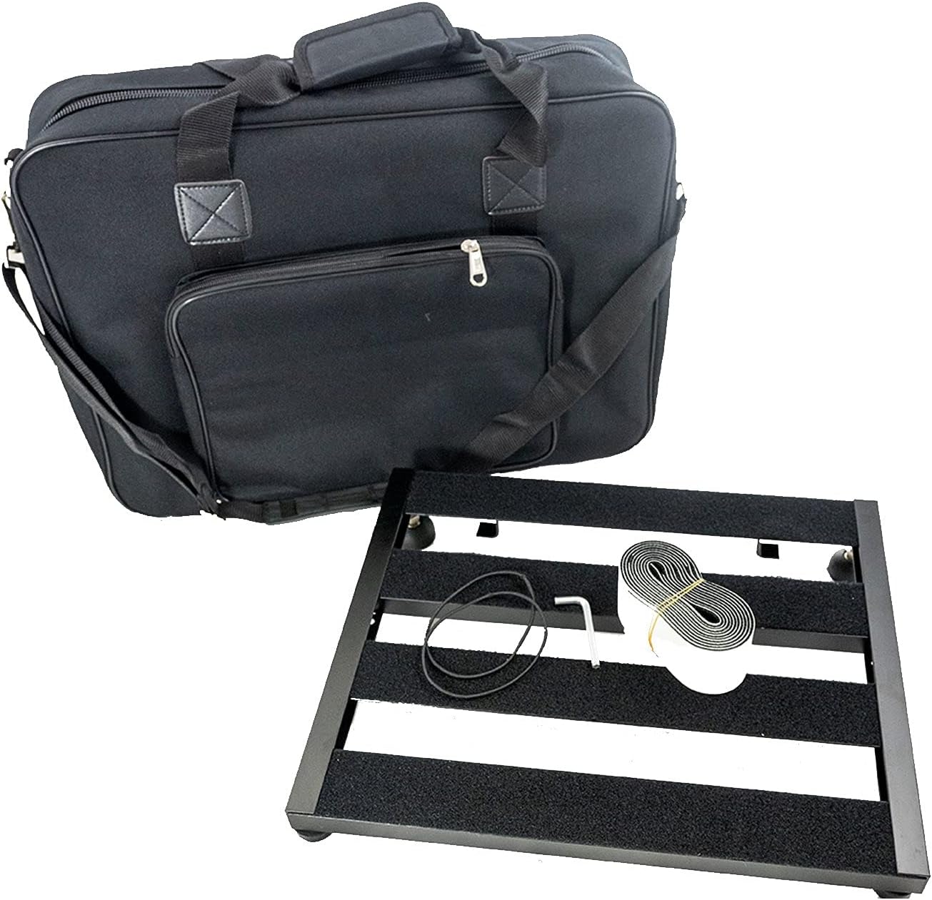 CNZ Audio Guitar Effects Pedalboard 4 Rails Aluminum