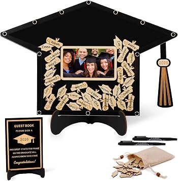 FORBFAN Graduation Guest Book Alternative, Graduation Class of 2026 Decorations, Guest Sign in Book for Graduation Party