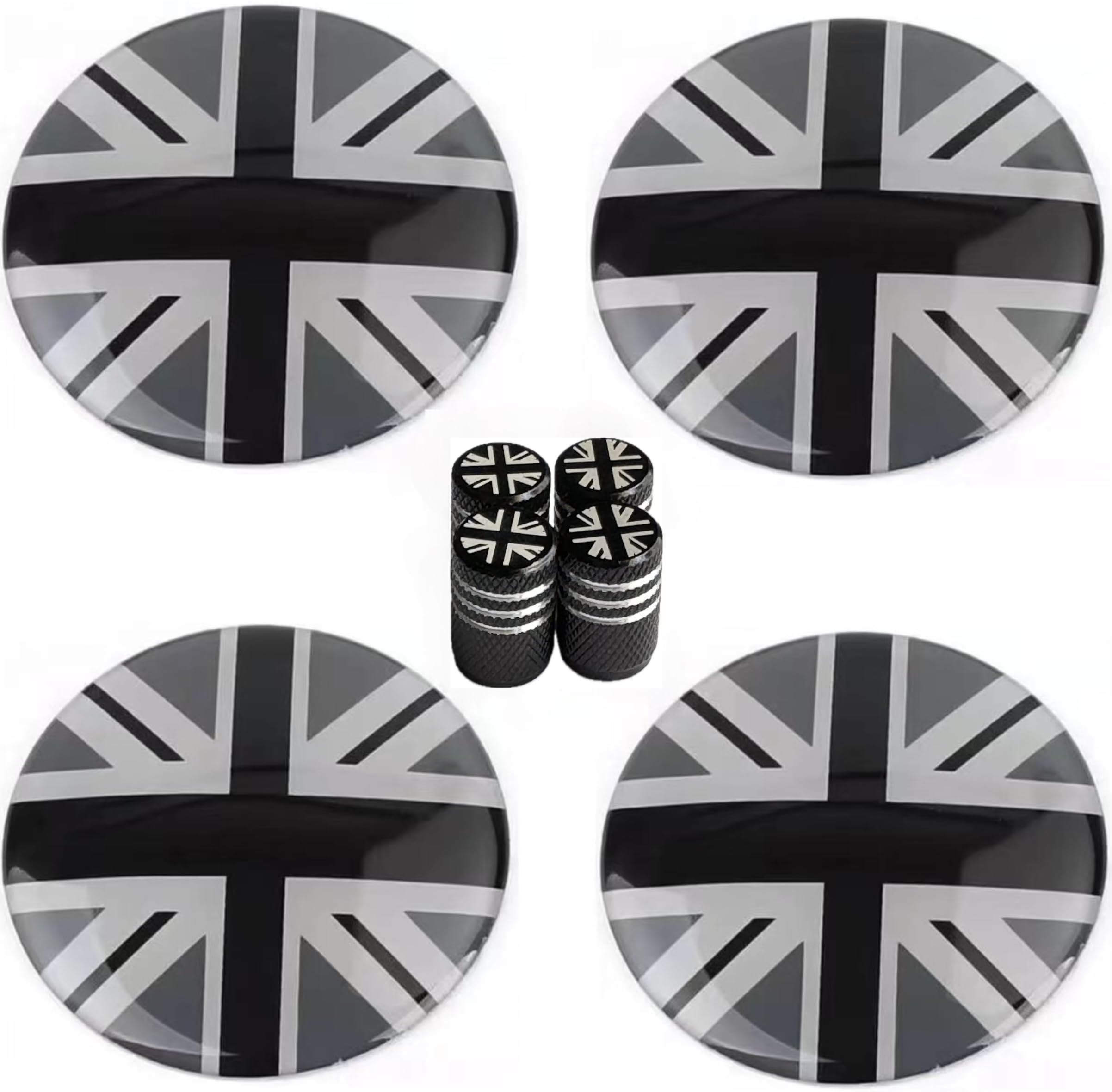 4 X Zorratin Drapeau Britannique Union Jack à Carreaux