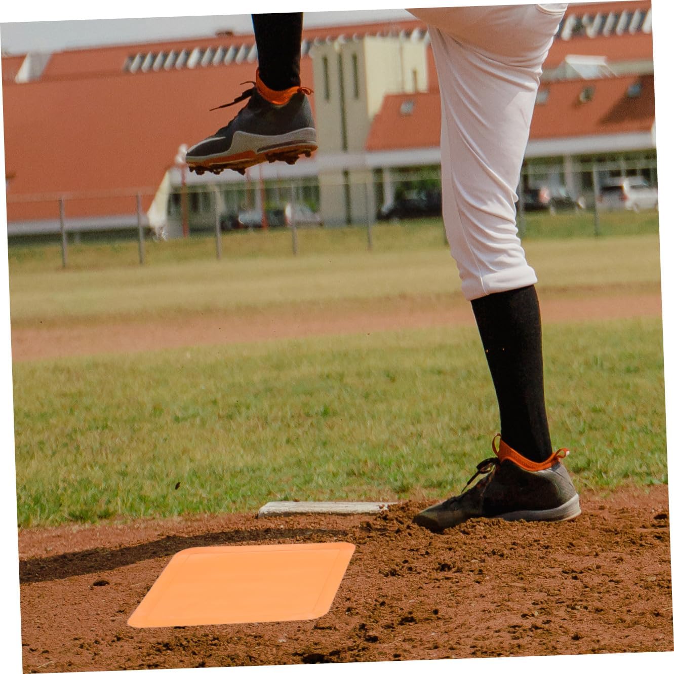 1 Set Rubber Baseball Plate Non Slip Pitcher Base for School Durable Portable Softball Accessories for Backyard Field Practice