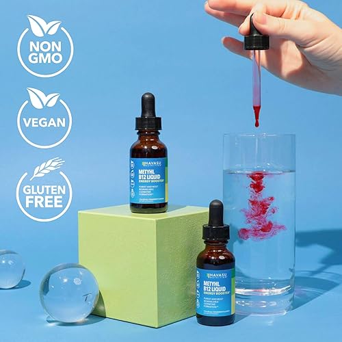 Miniatura 9 de Gotas líquidas orgánicas de metilo B12  Potenciador energético de vitamina B12 de metilcobalamina  B12 metilado más puro y biodisponible para la vía