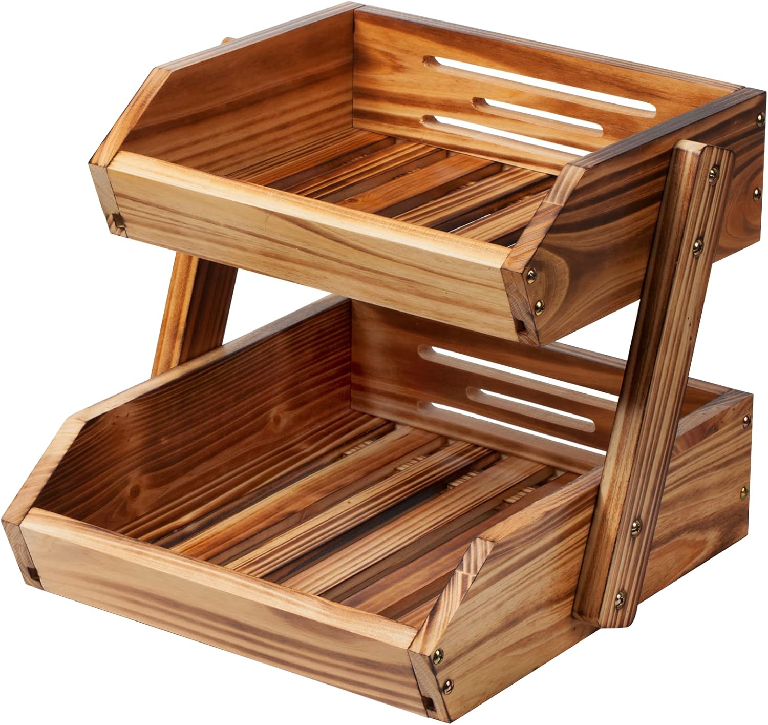 Fruit Basket,2 Tier Fruit Basket for Kitchen,multipurpose