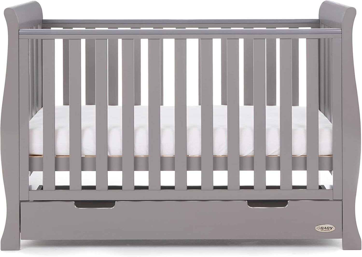 obaby mini sleigh cot bed