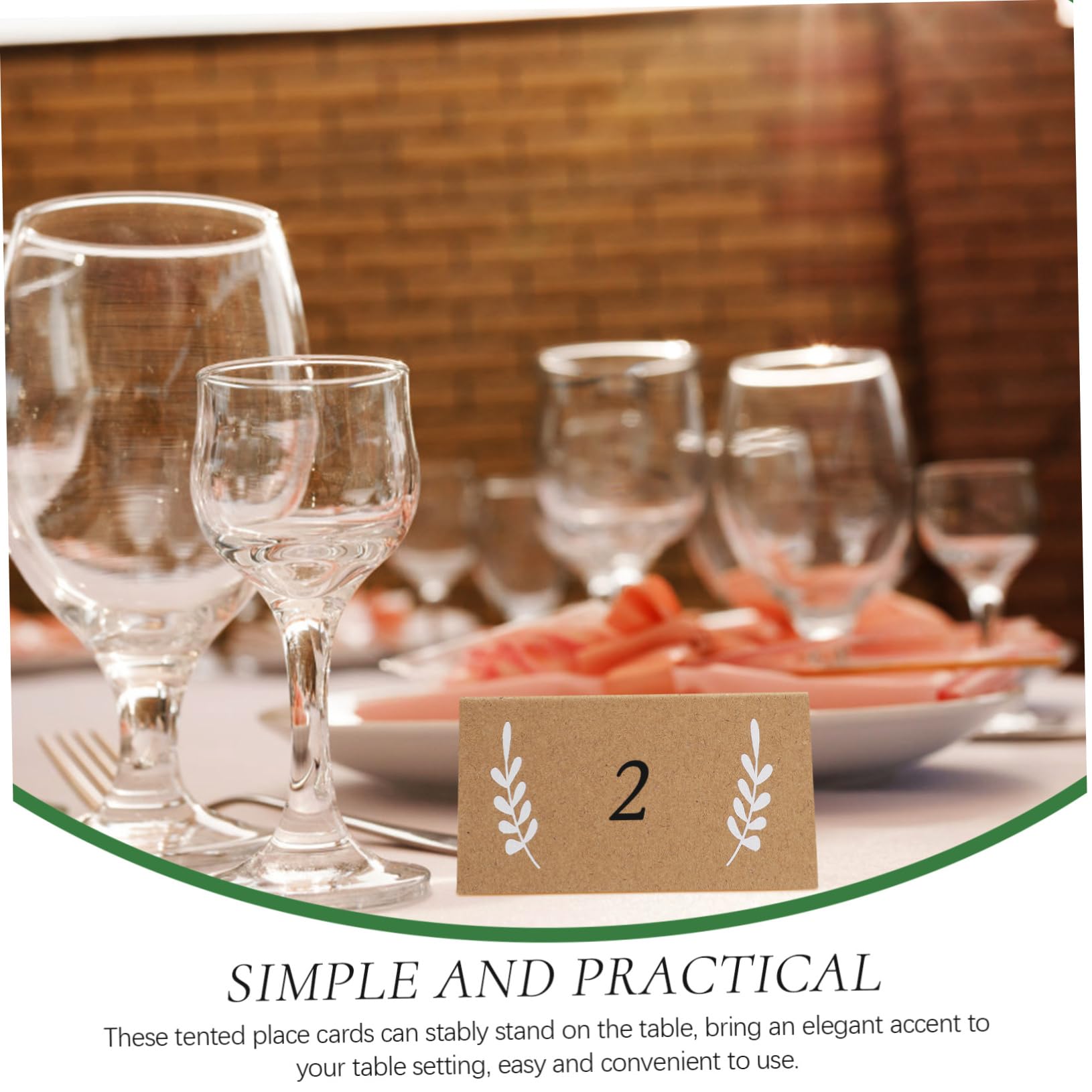 3 Ensembles Cartes De Place Avec Motif Étiquettes Vierges Pour Mariage Et Fêtes Dépliées Pliées Pour Indiquer Sièges Et Vos Événements 100 Pièces * 3