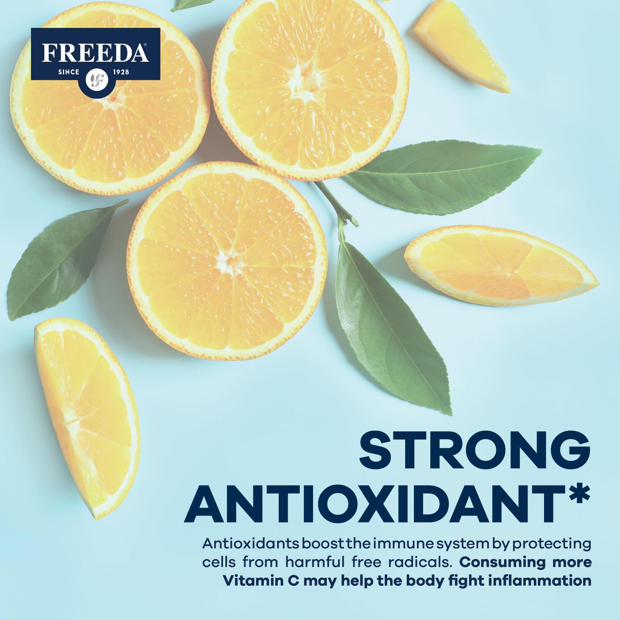 FREEDA Buffered Vitamin C Powder - High-Absorption Immune Support - 16 oz — Amazon image 6