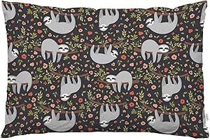 EKOBLA Sloth Pillowcase: Sweet Dreams with a Touch of Wildlife