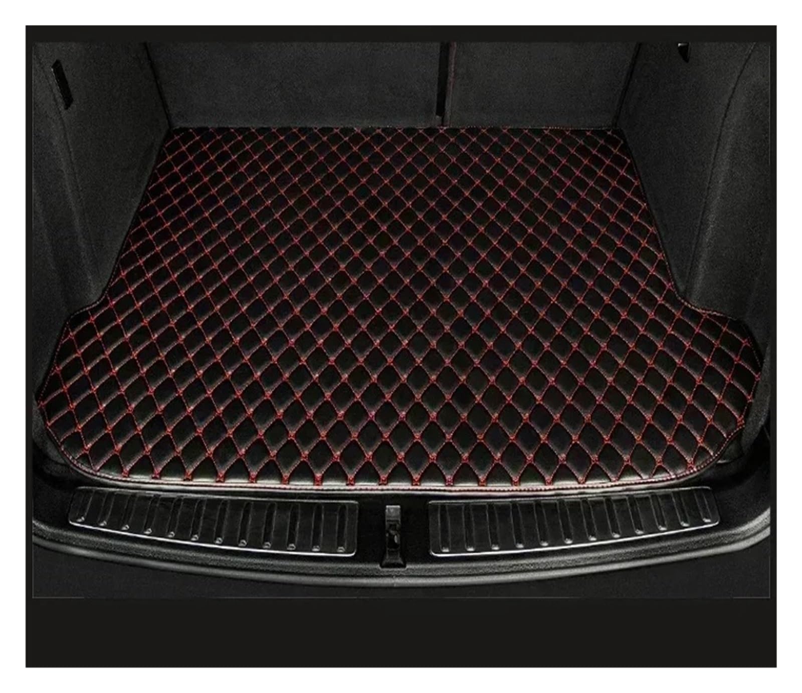 Tapis de coffre pour Accord 2008-2013 étanche noir et rouge
