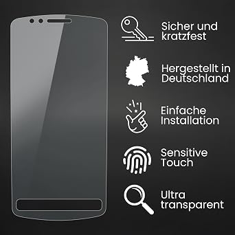 Bruni Screen Protector compatible with Nokia 700 Protector Film, crystal clear Protective Film (2X)