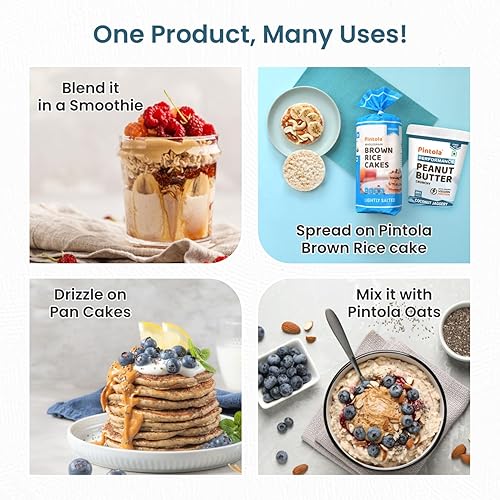 Miniatura 6 de Pintola Coconut Jaggery Performance Series - Mantequilla de maní (cremosa) - 2.2 lbs | Proteína vegana | 28% de proteína | Alta proteína y fibra