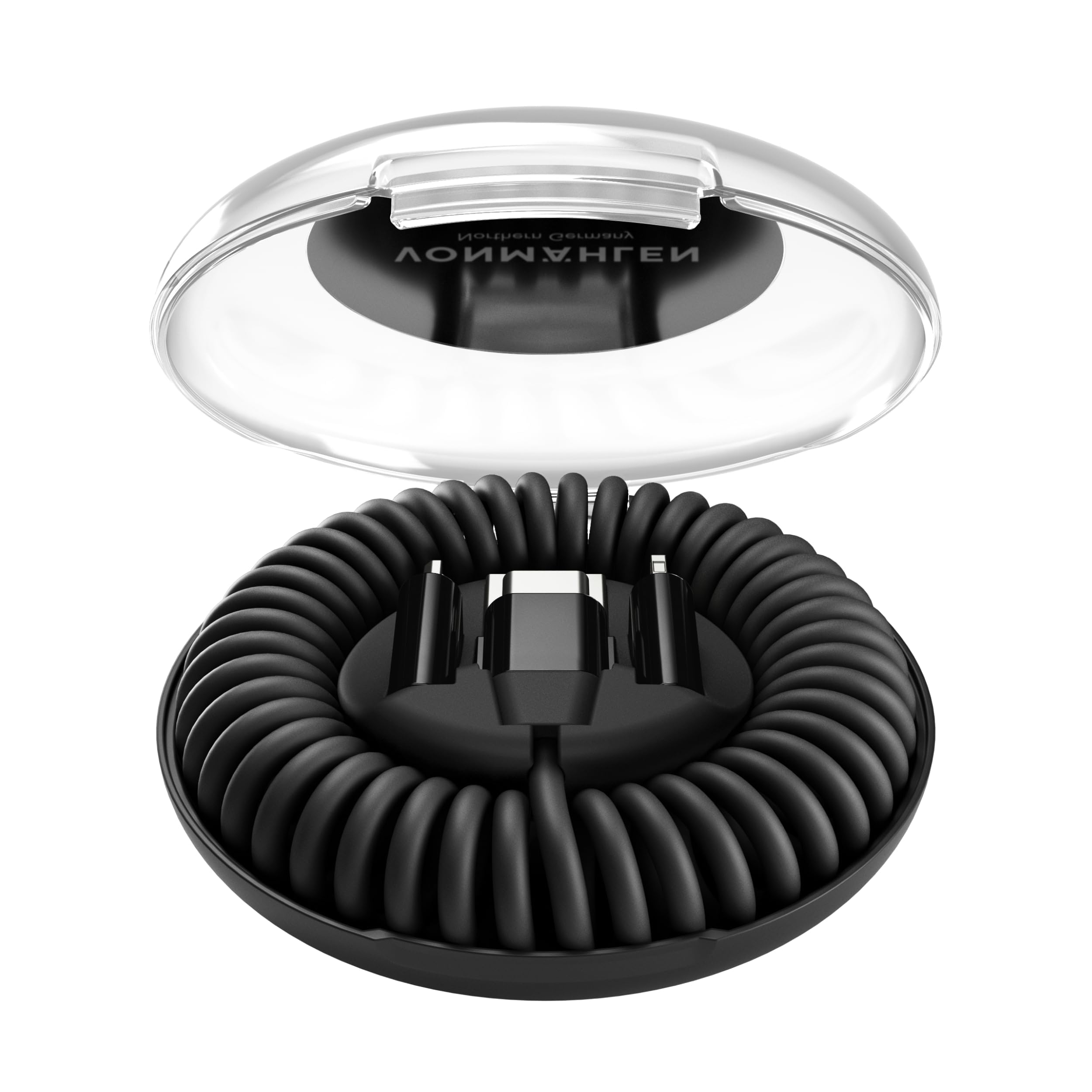 VONMÄHLEN allroundo eco All-in-One 6-in-1 Ladekabel mit 5 Anschlüssen - Micro-USB, USB-C - Für Handy & Mobile Endgeräte - Kompatibel mit iPhone, Samsung etc.