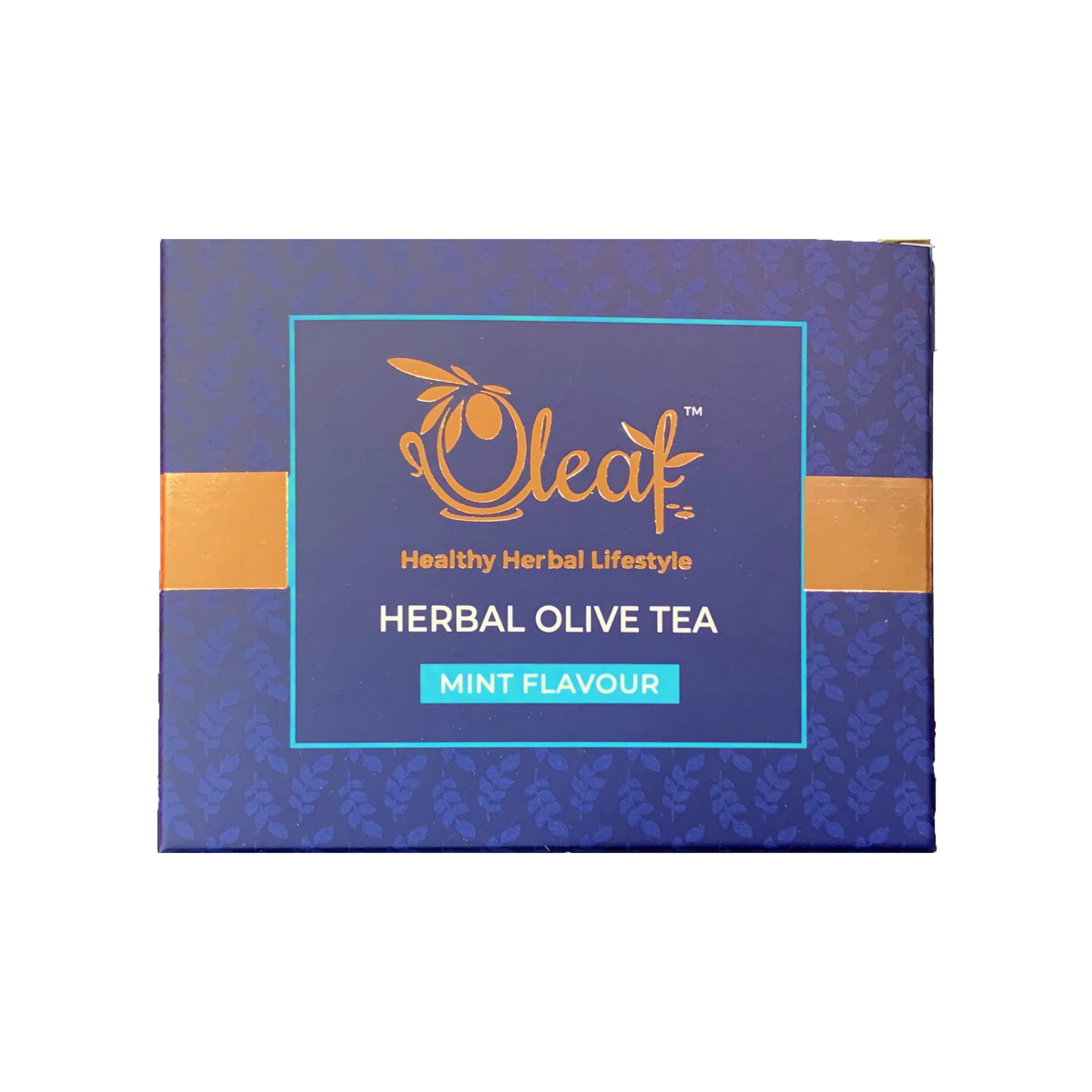 Oleaf Olive Leaf - Herbal Tea (Mint Flavour) 100 gms | Herbal Tea for Immunity | Loose Green Tea Olive Tea | Organic Tea (B07T2WCYNP) Amazon Price History, Amazon Price Tracker