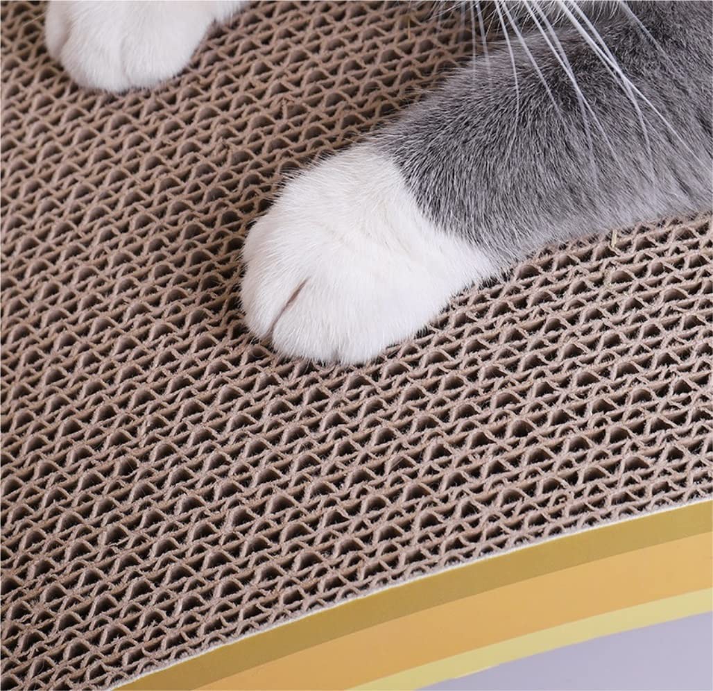 Widerstandsfähig Katzenmöbel Katzenspielzeug Katzenkratzbrett Klauenschleifer Wellpappe Katzenzubehör Kratzbaum Konstruktion Kratzmöbel