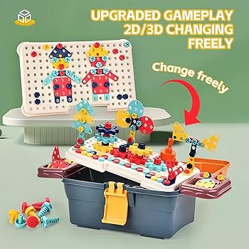 Amazon.com: CZOALX Magic Montessori Play Toolbox, Design and
