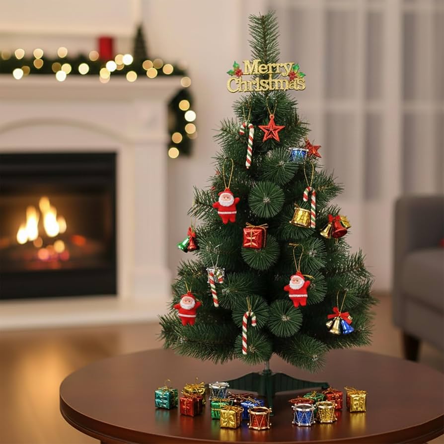 Buy Craftvatika Pine Christmas Tree 2 Feet with 19 Christmas Tree