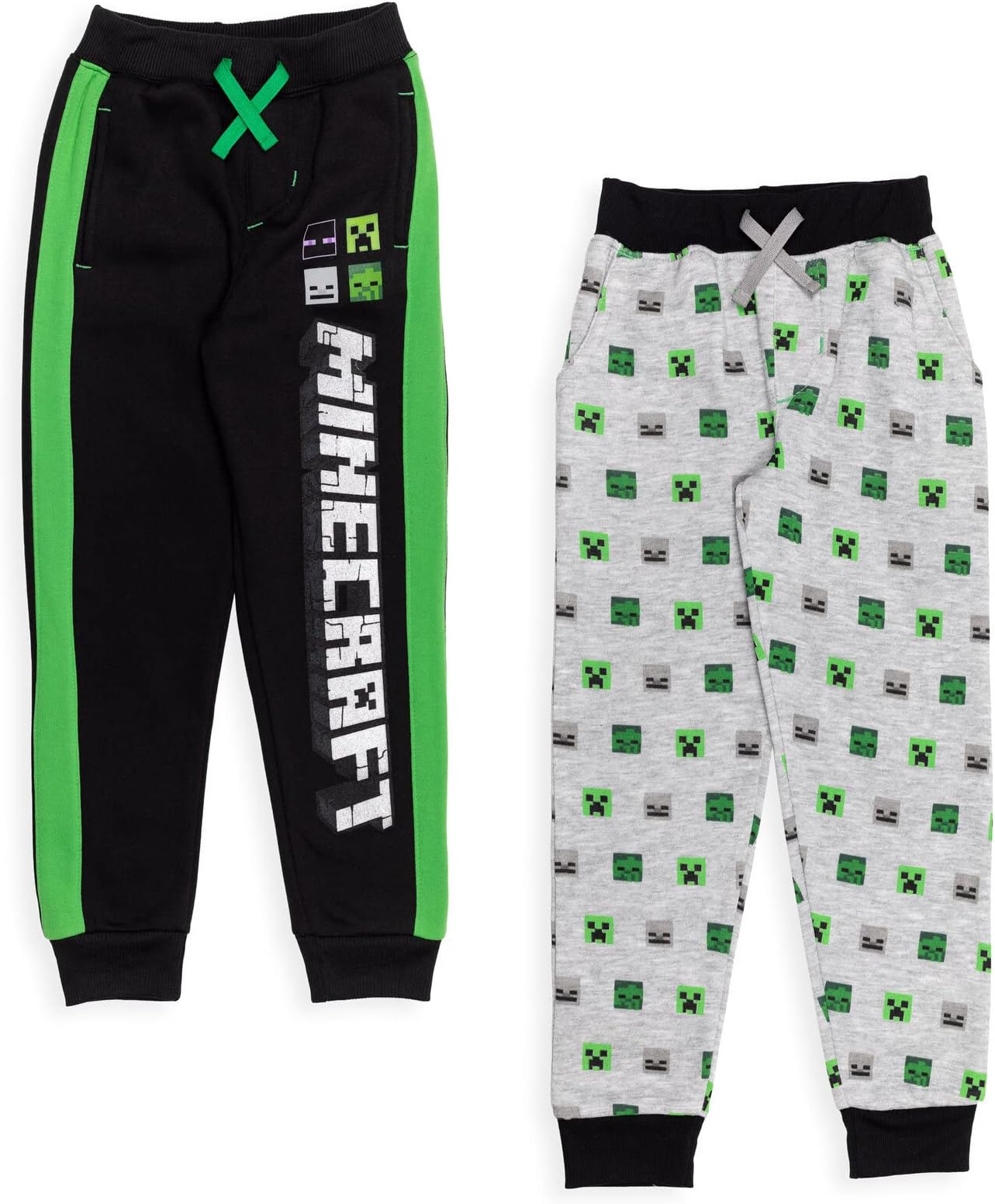 Fleece 2 Pack Jogger Pants Little Kid to Big