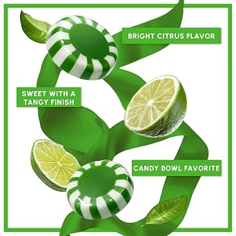 Starlight Candy, Individually Wrapped (2 Pound, Key Lime)