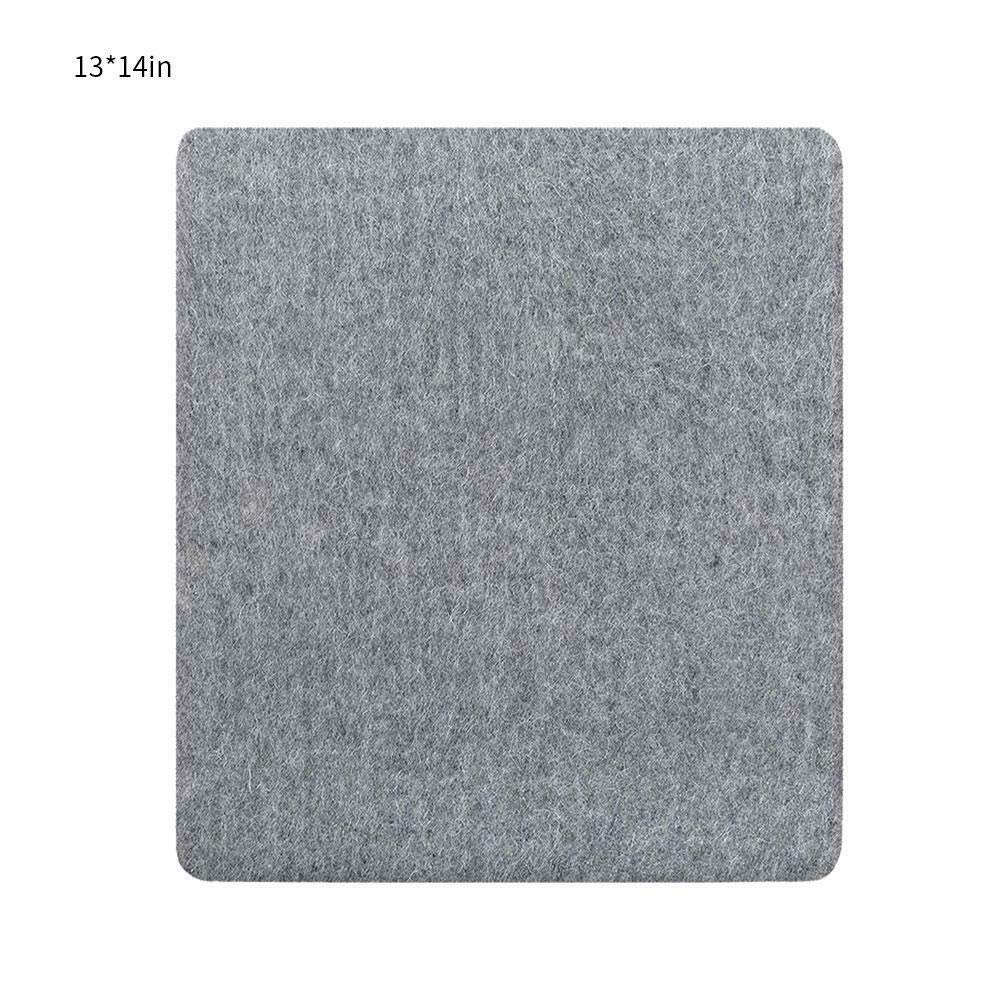 mupai13 X 14 Wool Pressing Mat for Quilting and Ironing,New Zealand Wool Easy Press Ironing Pad,3 Sizes Option (13x14in)