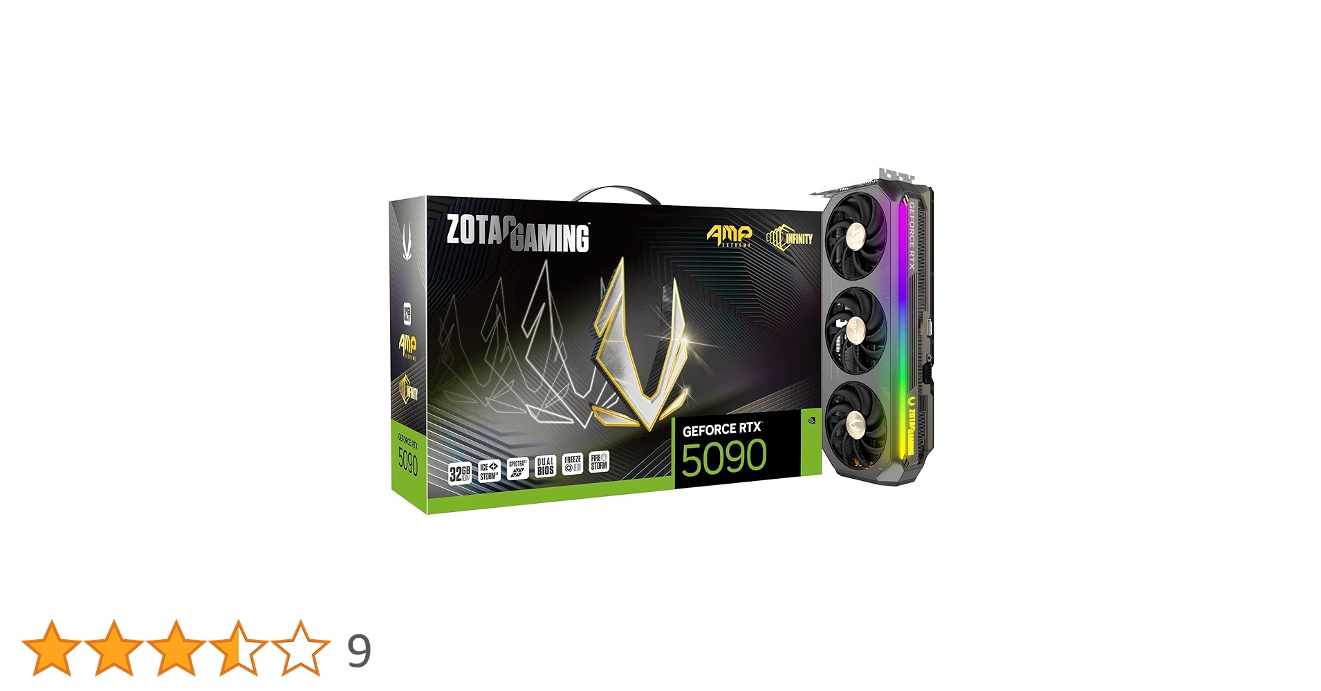 Amazon | ZOTAC GAMING GeForce RTX 5090 AMP Extreme INFINITY