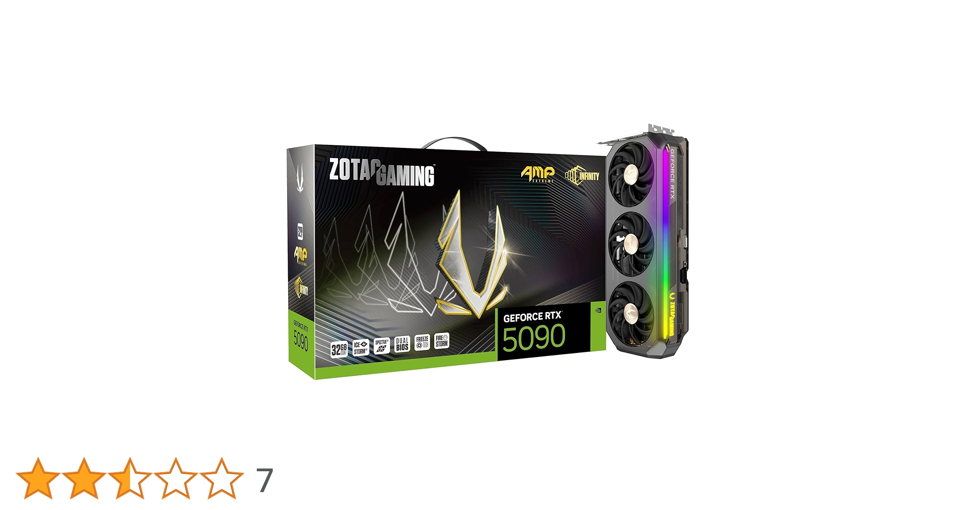 グラフィックボード・グラボ・ビデオカード ZOTAC RTX 5090 AMP Extreme INFINITY ZOTAC GAMING GeForce RTX™ 5090 AMP Extreme INFINITY | ZOTAC