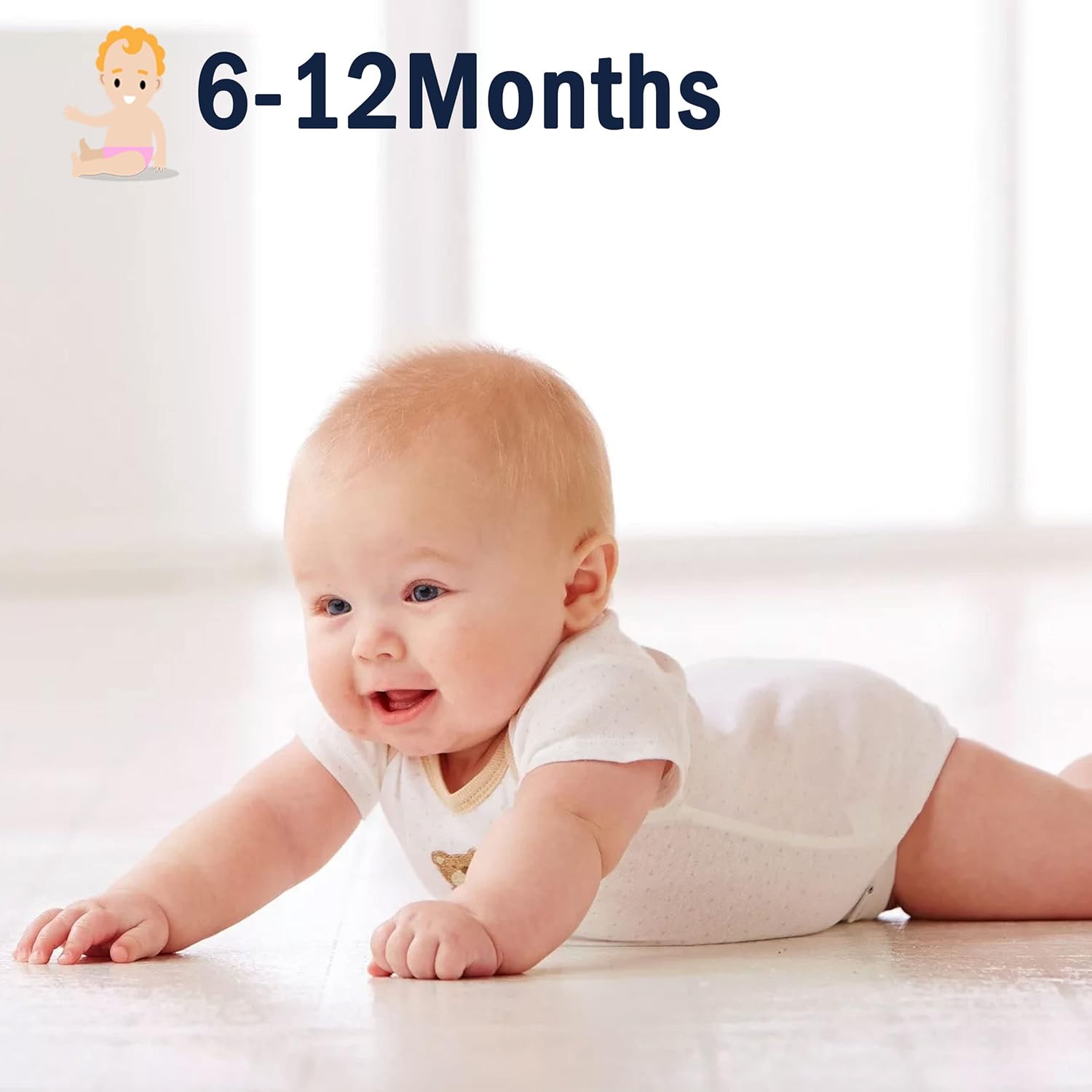 Sunew Baby and Toddler Socks, Boys Girls Cushioned Athletic Ankle/Low Cut Socks 6-Pair - Image 8