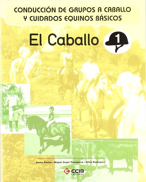 Portada de Conduccion Grupos a Caballo Cuidados Equinos Basico Grado Medio