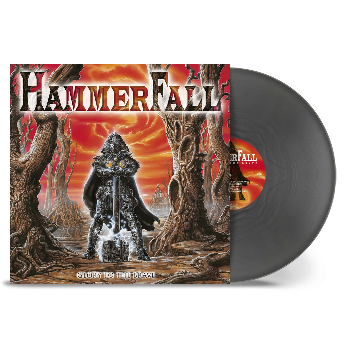 Hammerfall Glory To the Brave (Silver Vinyl In Gatefold / 2018 Remaster) LP