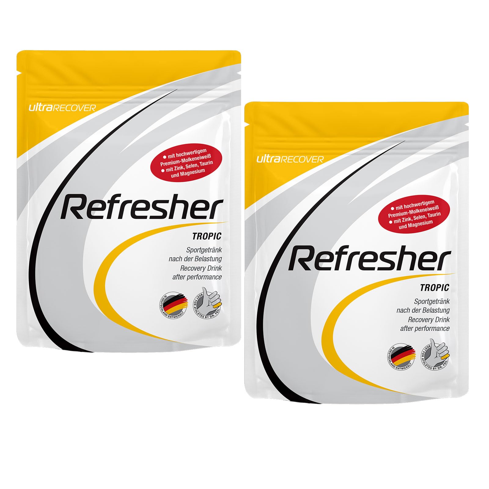 Ultra SPORTS ultraRECOVER Refresher Beutel 2x 500g Sparpaket