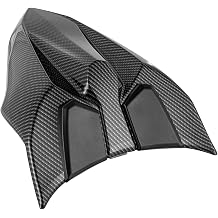 Motorcycle Rear Seat Cover Cowl for Ninja 650 Z650 2017-2025 2021 2022 2023 2024 Passenger Pillion Solo Fairing Tail Section, Carbon Fiber Look | Carbon Fiber Look Tail Fairing Cover,Precise Fit, Bolt-on Install, No Mods Or Cutting
