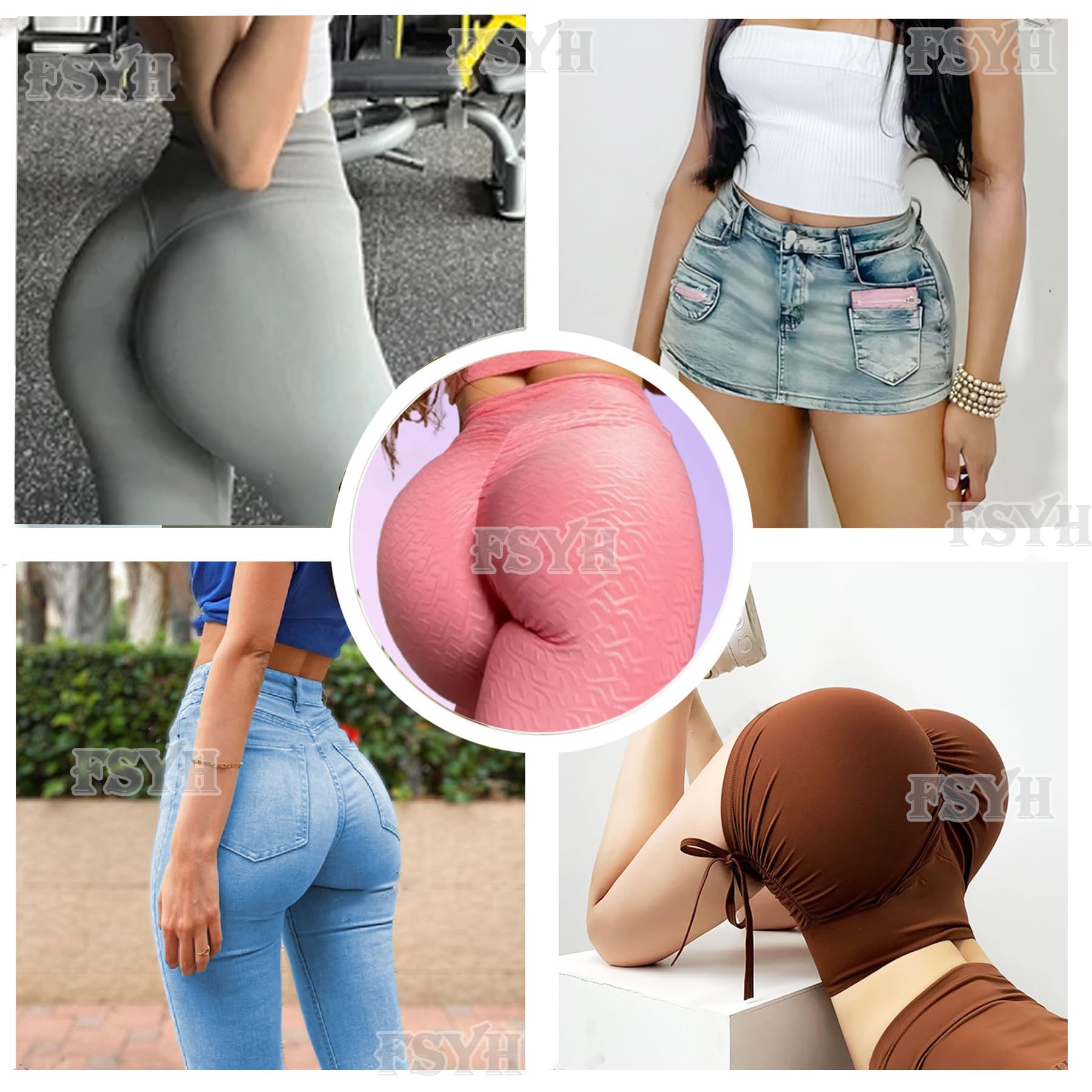 FSYH Silikonowe realistyczne spodnie analne Shaper Hip Enhancer Wyściełane spodnie push up dla Transdresser Transgender