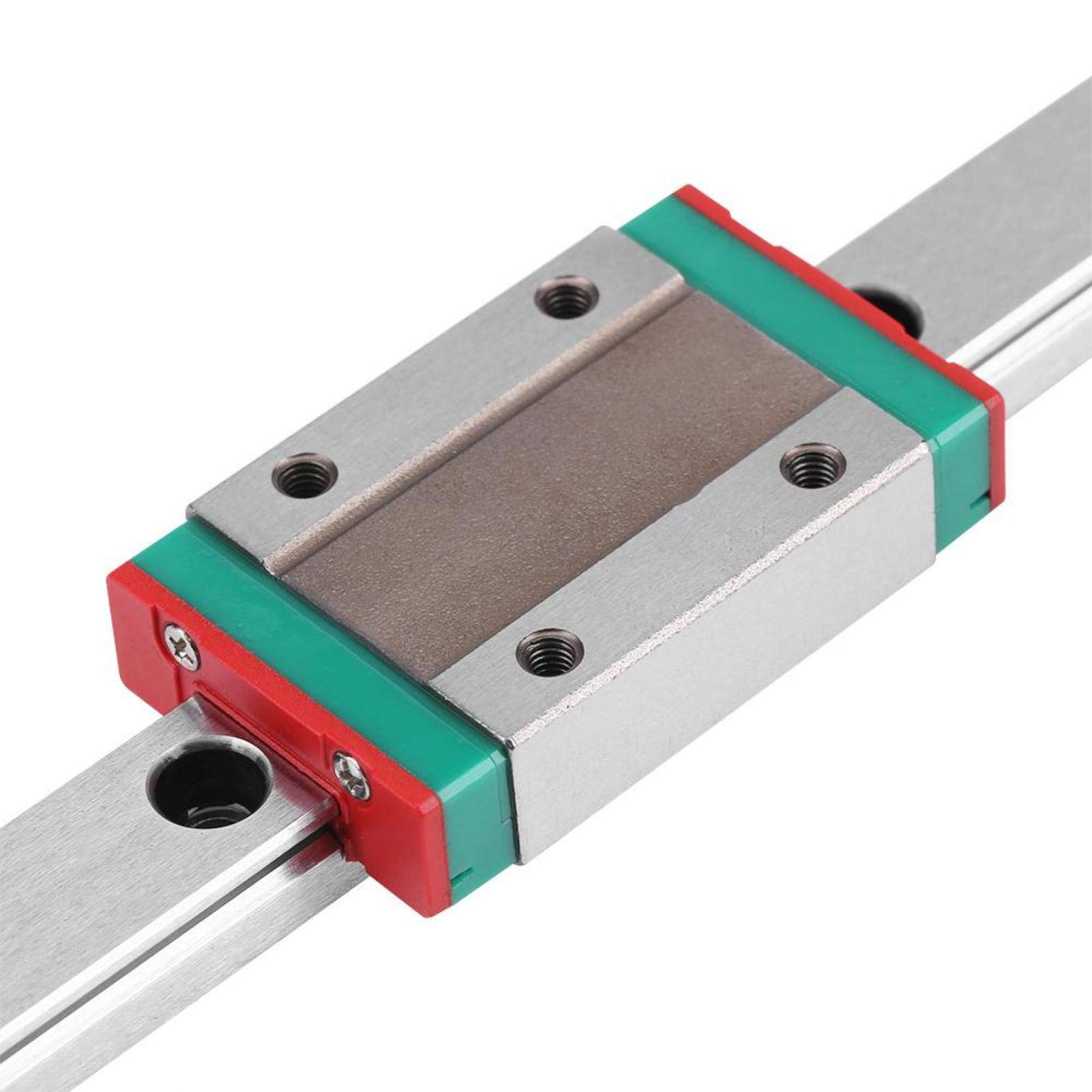 Guida a Movimento Lineare, Guida Lineare in Miniatura MGN12H Lunghezza 450 Mm Larghezza 12 Mm + Blocco di Scorrimento