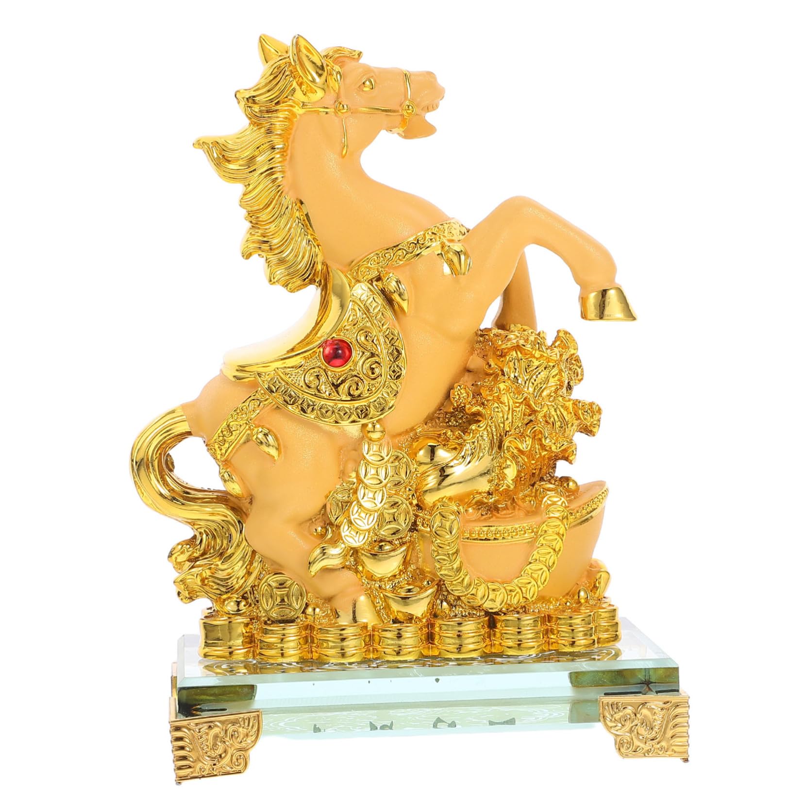 Sculpture décorative de cheval Homoyoyo pour sublimer votre étagère de salon