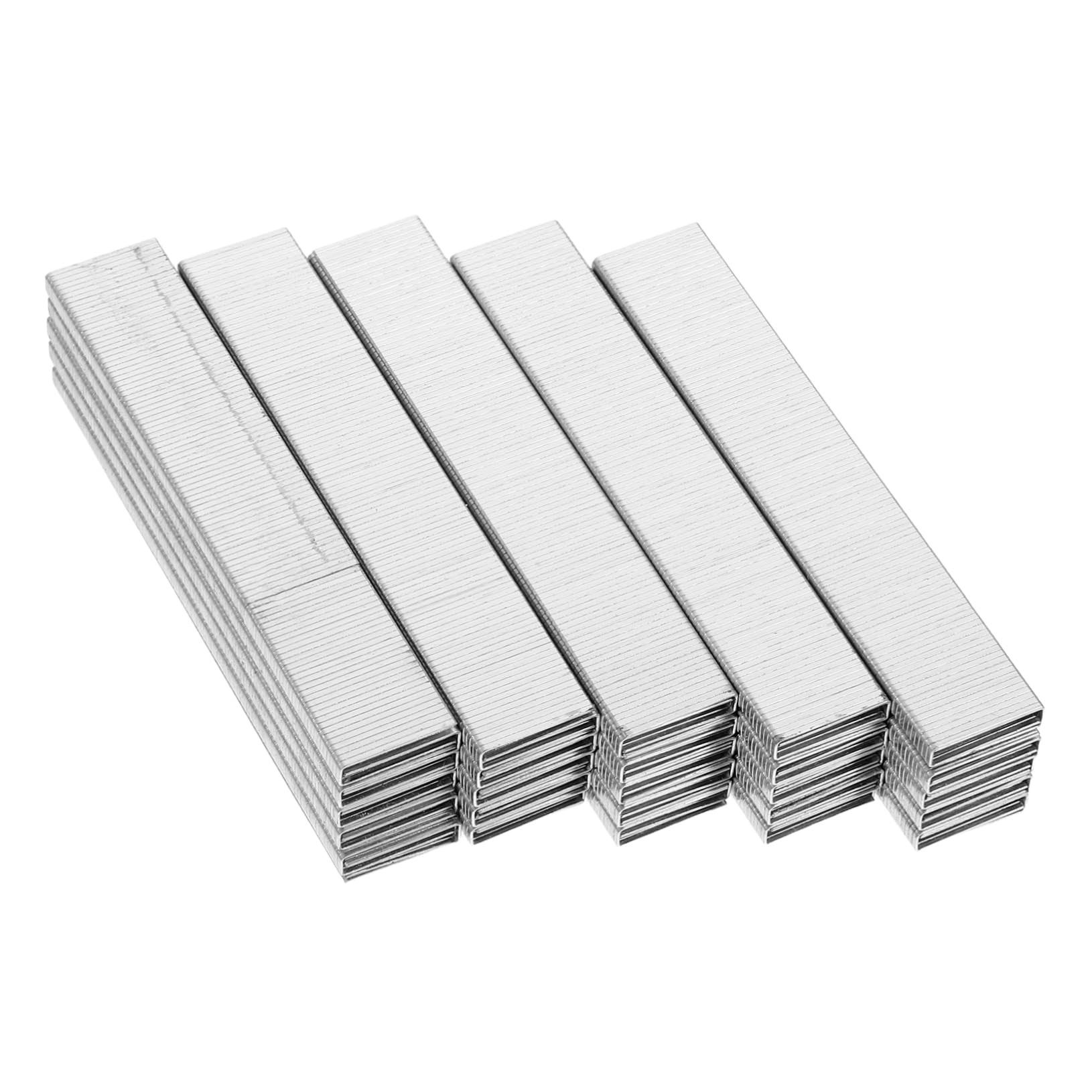 LALAFINA Clous Forme de U pour Bois Agrafes Métalliques Clous pour Agrafeuse Agrafes pour Meubles Projets de Bricolage