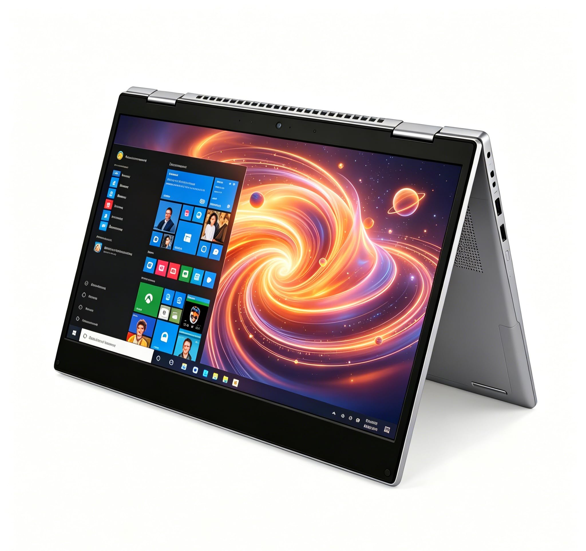 Photo 1 of Exilapsire AMD A9 3.2GHz Processor,Windows 11 Laptop for Work School Home, 8GB RAM 256GB SSD, FHD IPS Touch Screen