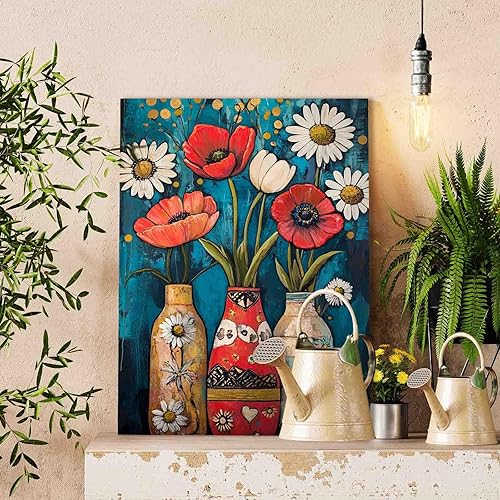 Vista 69 de Pintura artística de acuarela amarilla por número para adultos, principiantes, estudiantes, niños, regalo ideal de cumpleaños, aniversario, plantas