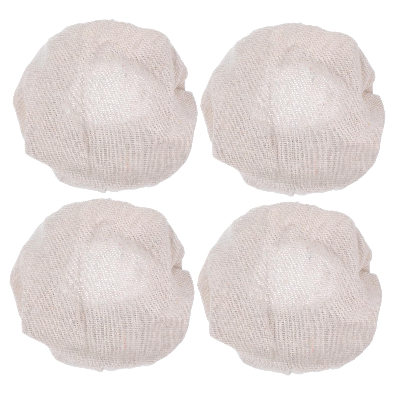 Mobestech 3 Ensembles Couvercles Toile Non Blanchie Pour Bocaux De Fermentation Lot De Couvercles Pour Pots De Démarrage Et Bouteilles 4 Pièces * 3