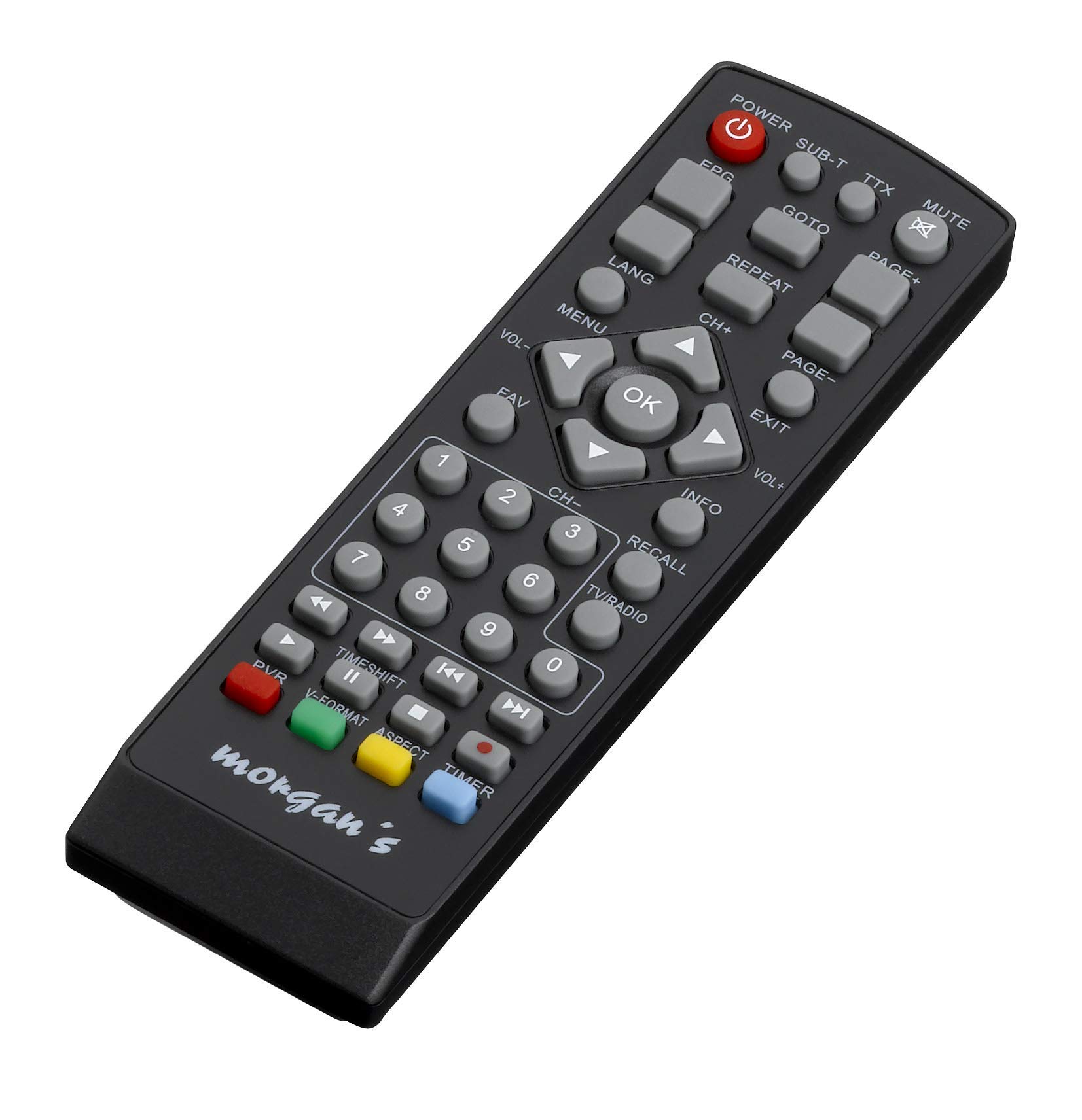 Morgan`s K50 FHD digitaler Full HD Kabel-Receiver - USB Aufnahme Funktion & Timeshift, Umstieg Analog auf Digital, (HDTV, DVB-C / C2, HDMI, Scart, Mediaplayer, USB, 1080p), [automatische Installation]