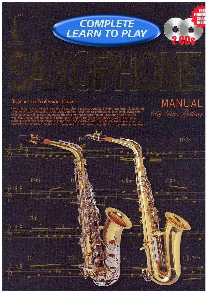 Saxophone Manual: Complete Learn To Play Paperback โ December 31, 1998