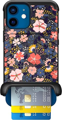 Scooch Wingmate - Funda para iPhone 1212 Pro con tarjetero y ranura oculta para tarjetas y protección RFID para 3 tarjetas, protección contra caídas